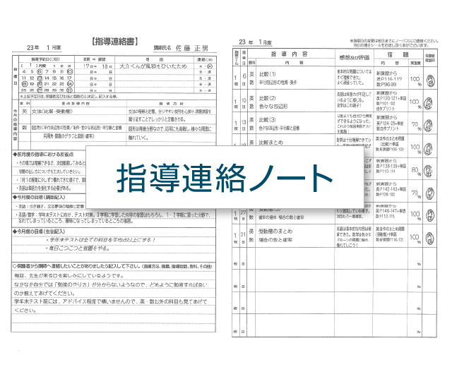 指導連絡ノート